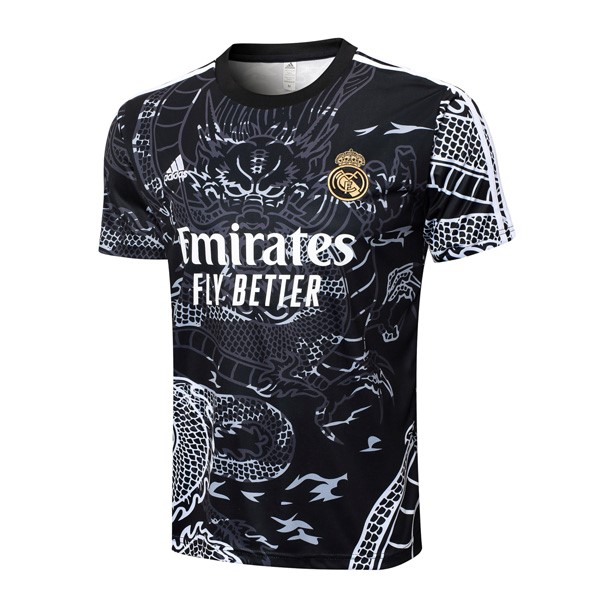 Trikot Trainingsshirt Real Madrid 2024-2025 Schwarz